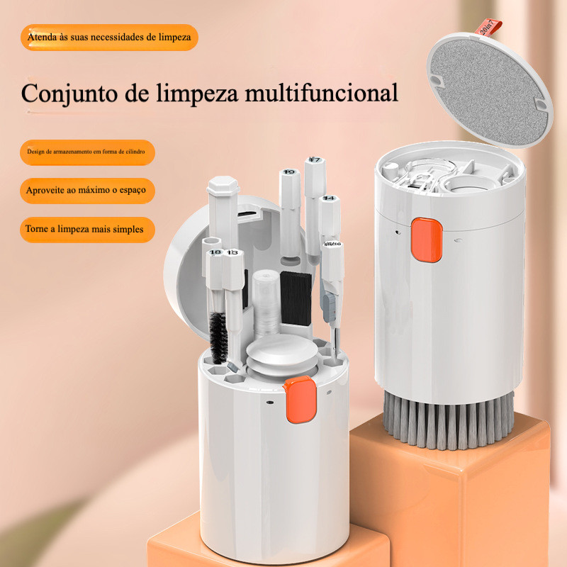 Kit De Limpeza 20 Em 1 De Tela Limpador De Teclado Com Escova