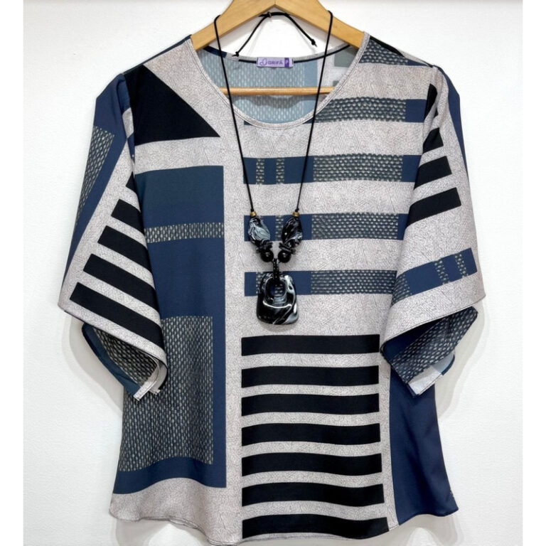 Blusa Tecido Leve – Manga Morcego (1)