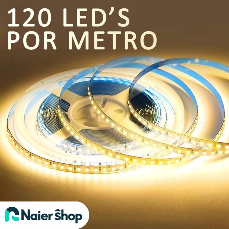Fita LED Rolo 120 por Metro IP20 12V 3528 Três Co