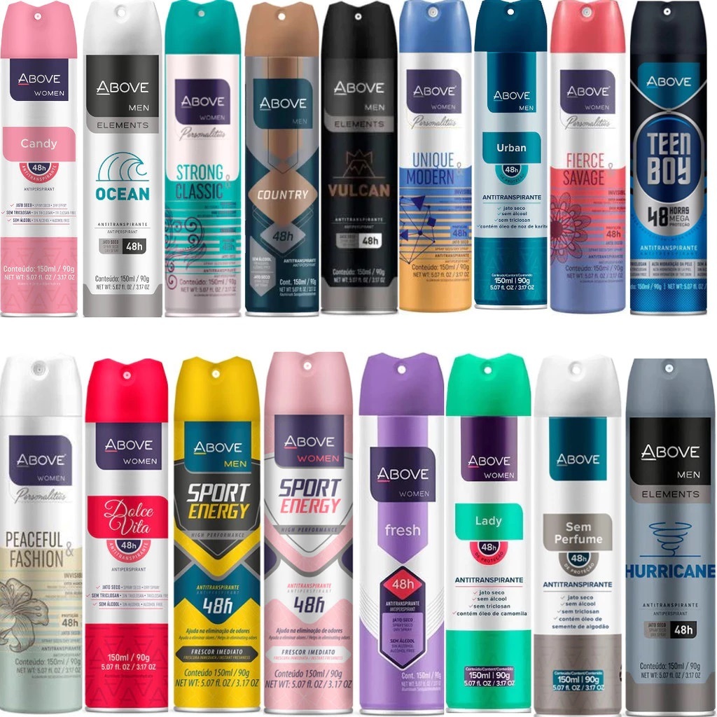 Desodorante Antitranspirante Aerosol ABOVE 150ml