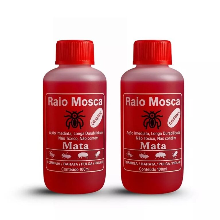 Kit 2 Unidades – Mosca / Piolho / Formiga / 
