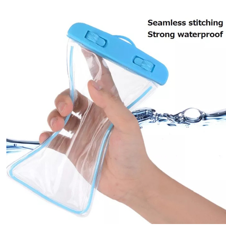 2 Capa Bolsa Prova Dágua Impermeável Celular Tra