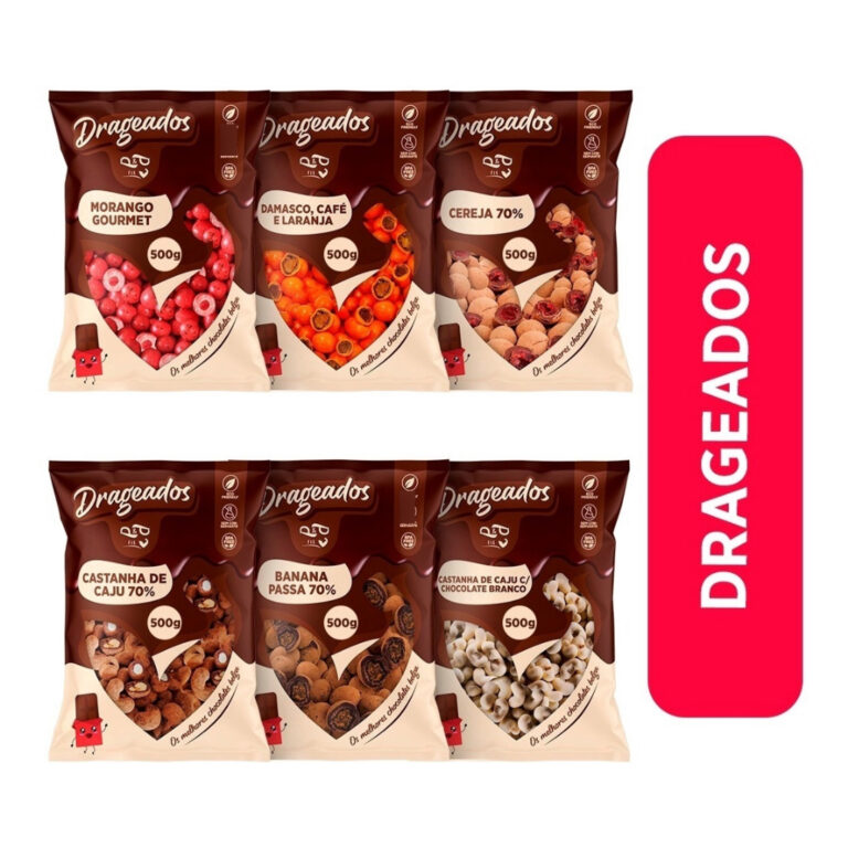 Choconuts PEP 250g Vários Sabores Chocolate Belga