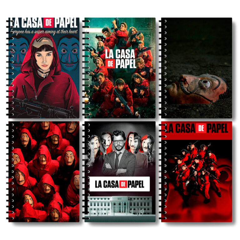 Adesivos Personalizado Capa para Caderno La Casa D