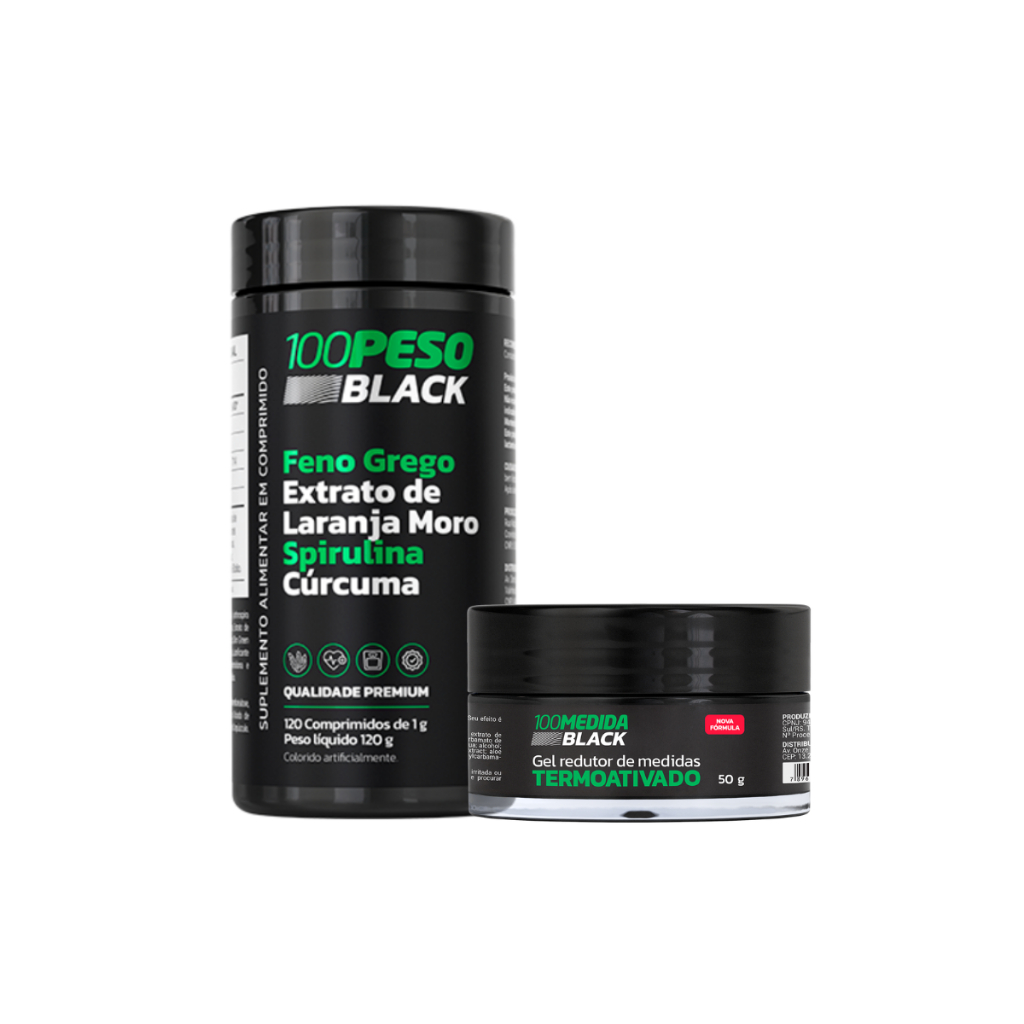 1 Pote Suplemento Alimentar em Comprimidos – Black