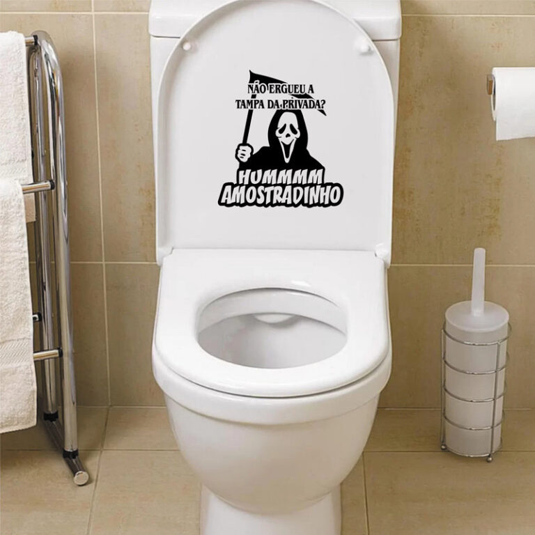 Adesivo Vaso Sanitário Humm Amostradinho Não erg