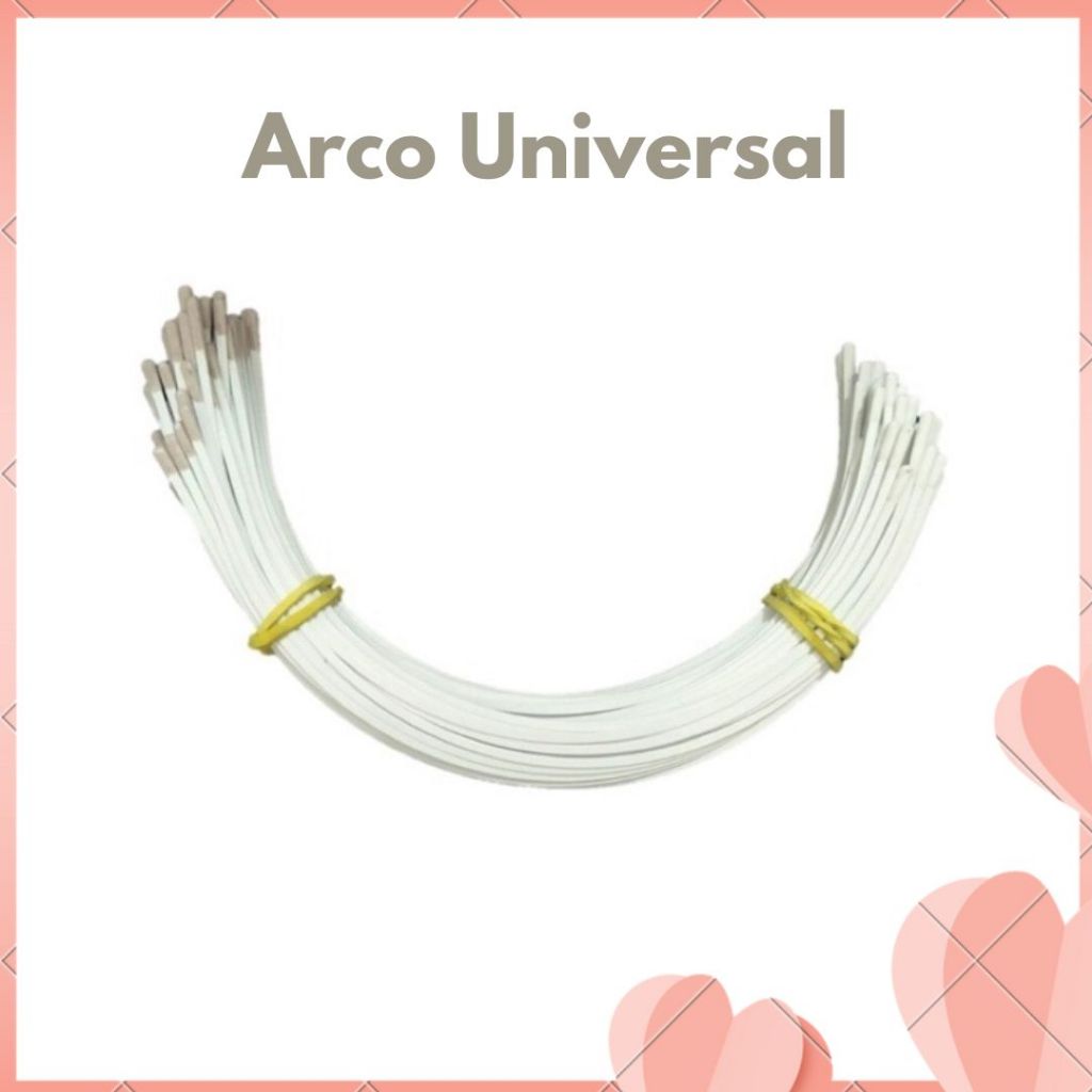 Arco Metal Universal para sutiã – Pacote com 50 pares