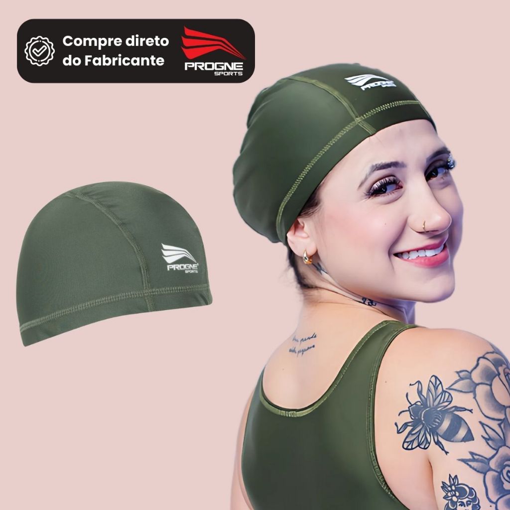 TOUCA NATAÇÃO PREMIUM HIDROGINÁSTICA EXTRALIFE UNISSEX – PROGNE SPORTS