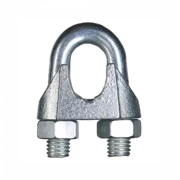 Clips Grampo Para Cabo De Aço 1/4 Polegadas 50 Un