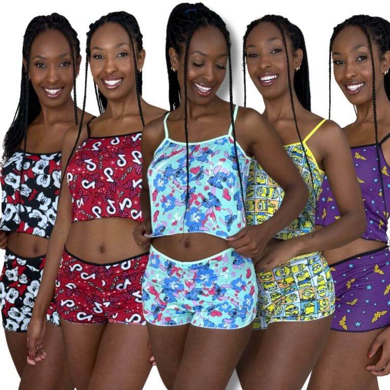 KIT 10 Pijama short dool baby Micro Estampado Blus