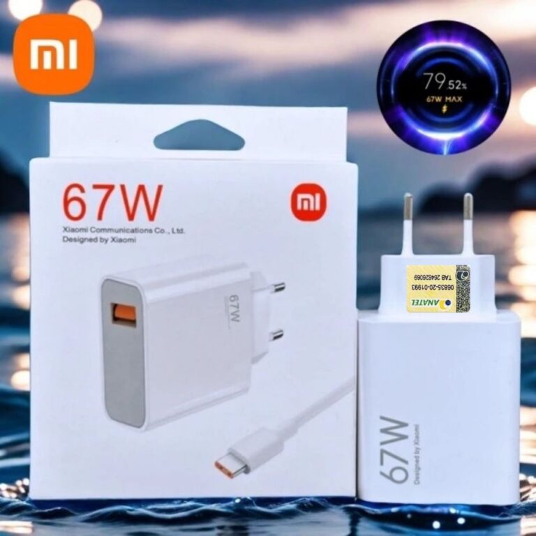 Carregador Turbo Power 67W Original Xiaomi Cabo 6A