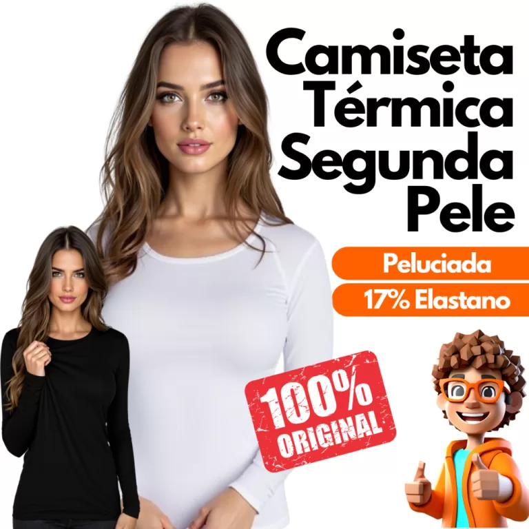 Camiseta Térmica Feminina UV Manga Longa Segunda 