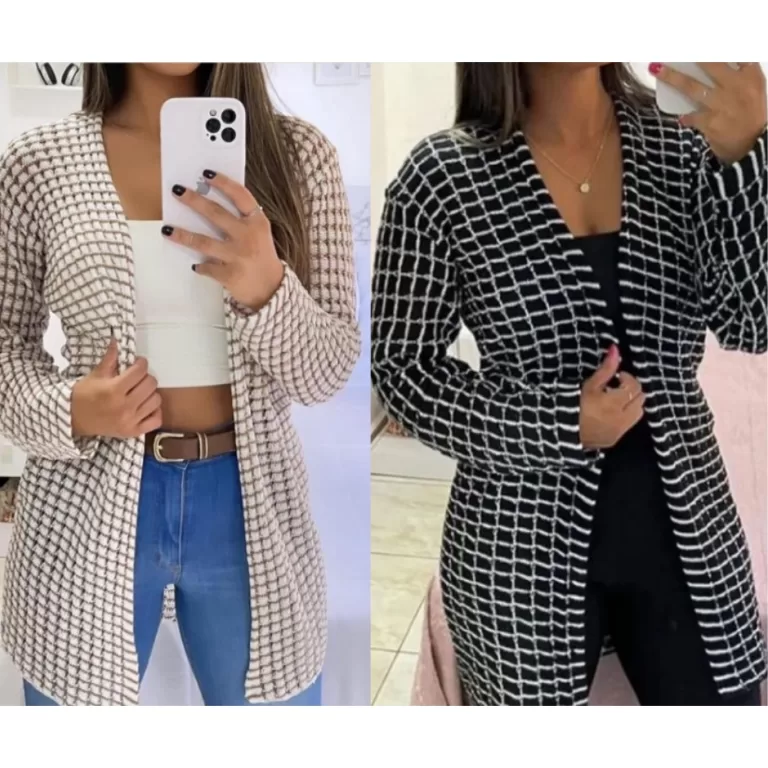 Casaquinho Feminino Cardigan Kit Com 2 unidades Ca