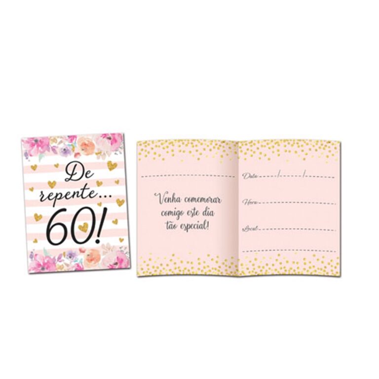 Convite de Repente 60 Junco 8und