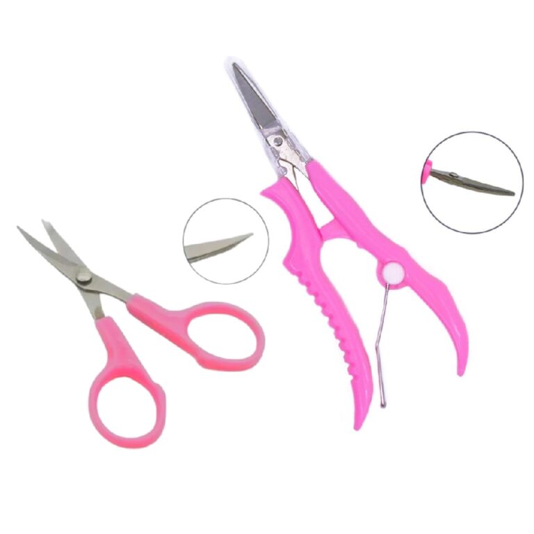 Kit Tesoura De Precisão Ponta curva Arremate TC-1