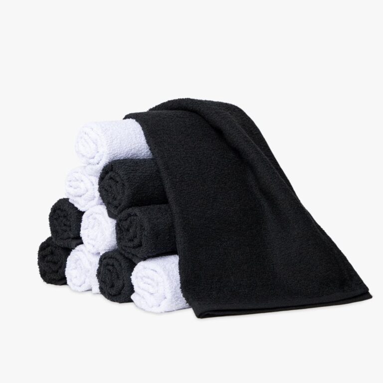 Kit 10pçs Toalhas Rosto 100% Algodão P/ Salão d