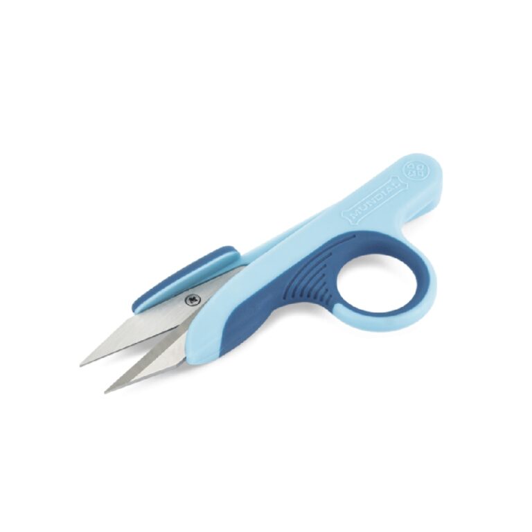 Tesoura Tecelão Azul Super Edge Mundial 11,5cm 19