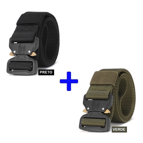 Cinto Tático Militar Com Fivela De Engate Rápido