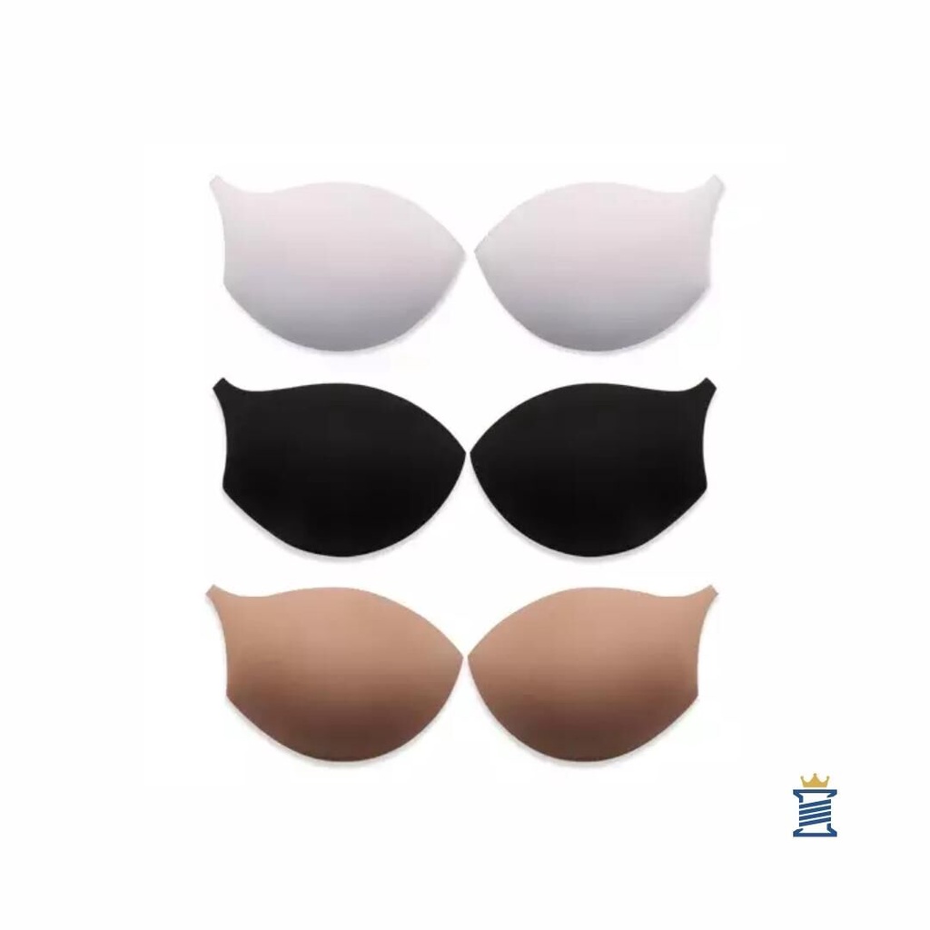 Bojo para Sutiã Kit com 10 Pares Lingerie Moda Praia P M G GG