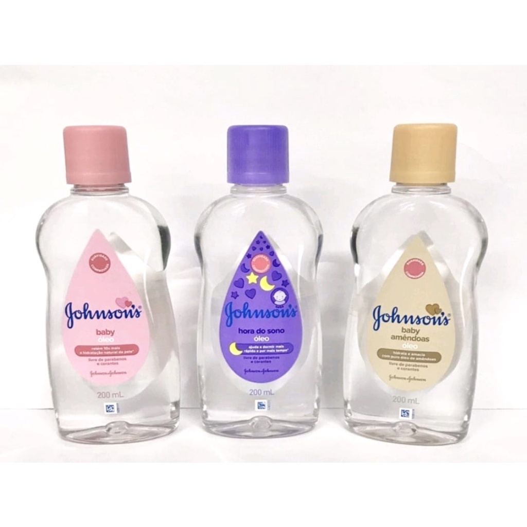 Óleo johnsons baby 200ml cada, escolha nas variações