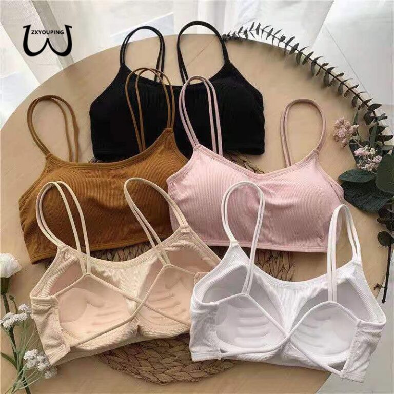 ZXYOUPING Kit 1/3 Feminino Sutiã de algodão Lind