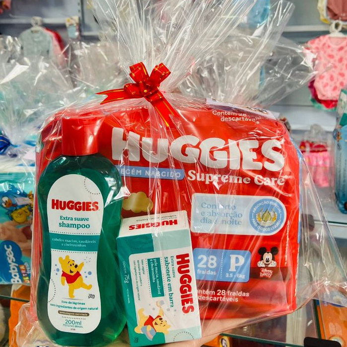 KIT CHÁ DE BEBÊ / MARCA HUGGIES