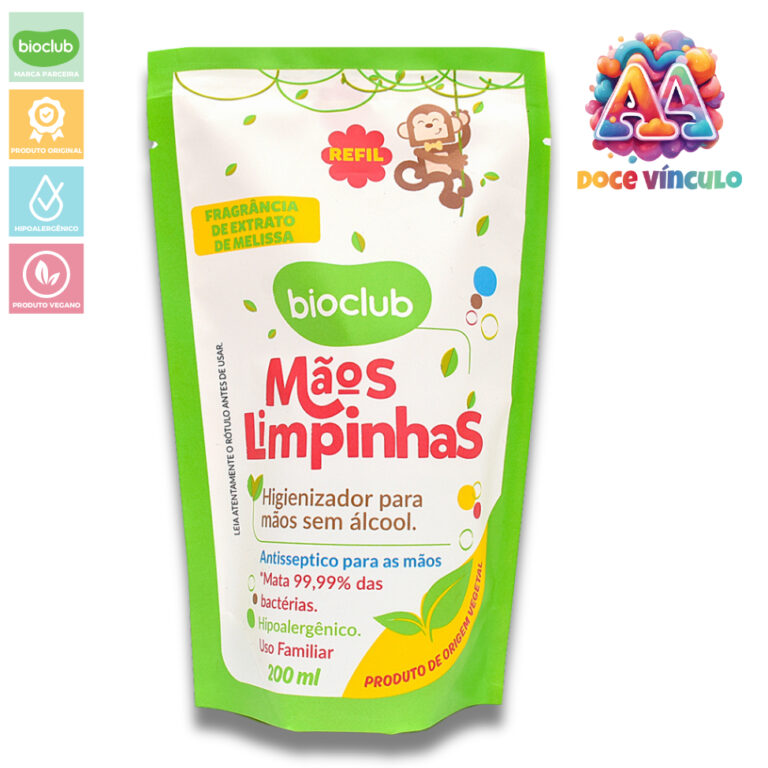 REFIL Higienizador de Mãos Sem Álcool – M