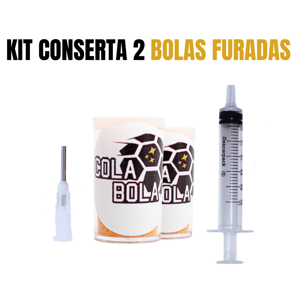 Colabola – 2 Kits Selantes Para Conserto De Bolas Furadas (2 Unidades)