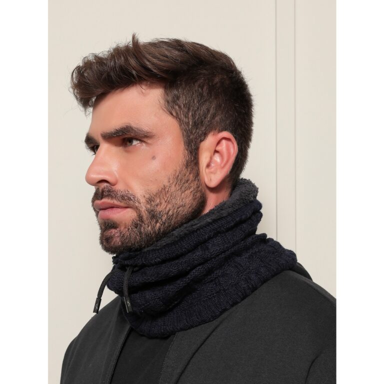 Cachecol Que vira Touca de Inverno gorro gola de p