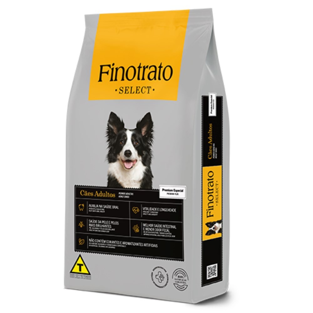 Ração Para Cachorro Finotrato Select Cães Adultos Médio e Grande Porte 15 kg