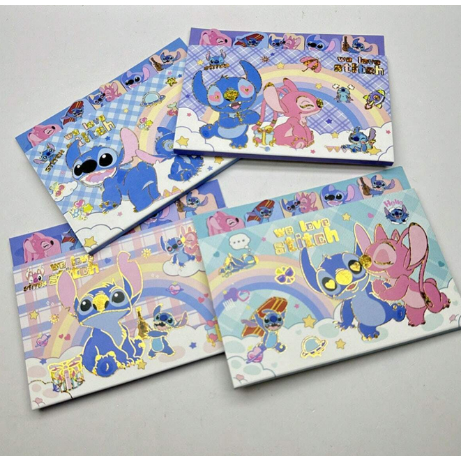 POST- IT RETANGULAR WE LOVE DO STITCH / NOTAS ADES