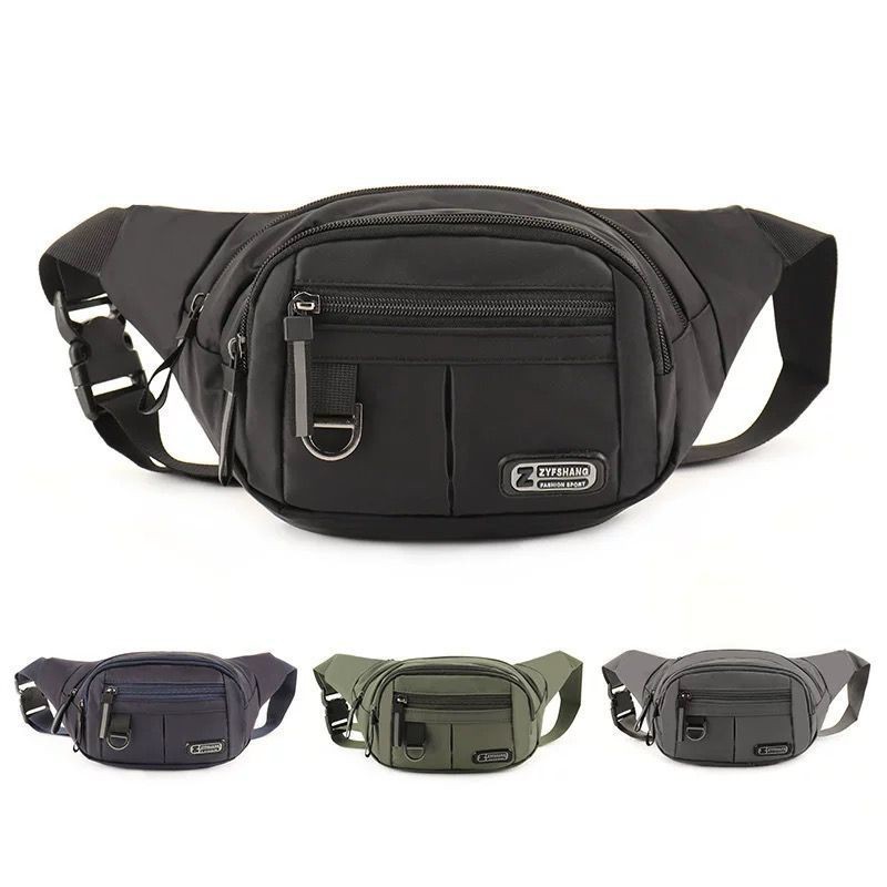 Pochete Masculina Impermeável com Alça Ajustável Estilosa Resistente e Versátil para Uso Diário