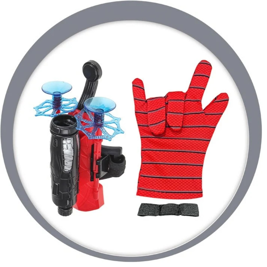 Brinquedo de Ação Homem-Aranha com Lançador de Teias