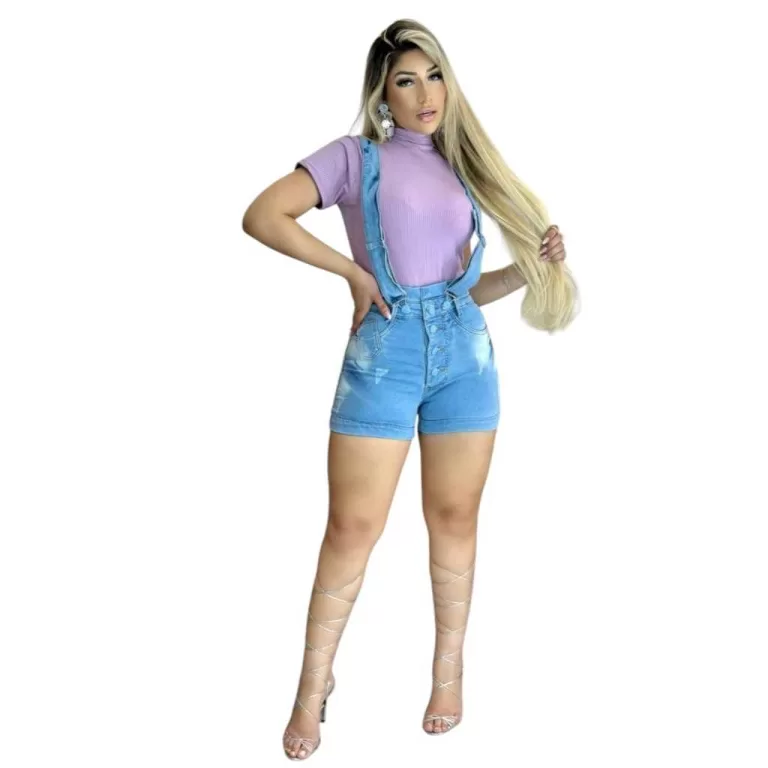 Salopete Jeans Feminina para Arrasar Versatilidade