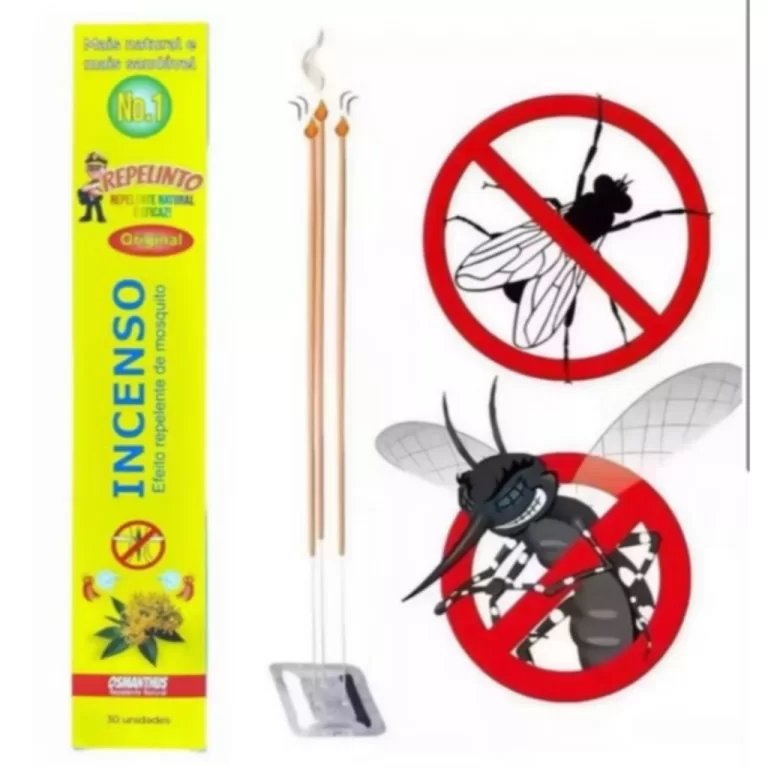 Kit 90 Palitos Incenso Repelente mata mosquito /mo
