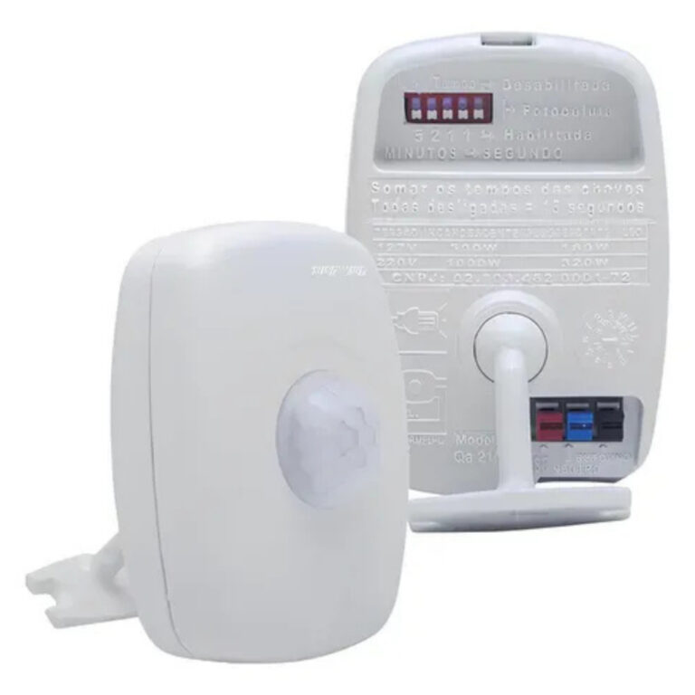 Sensor De Presença 6 Funções 180° Qa21m Bivolt