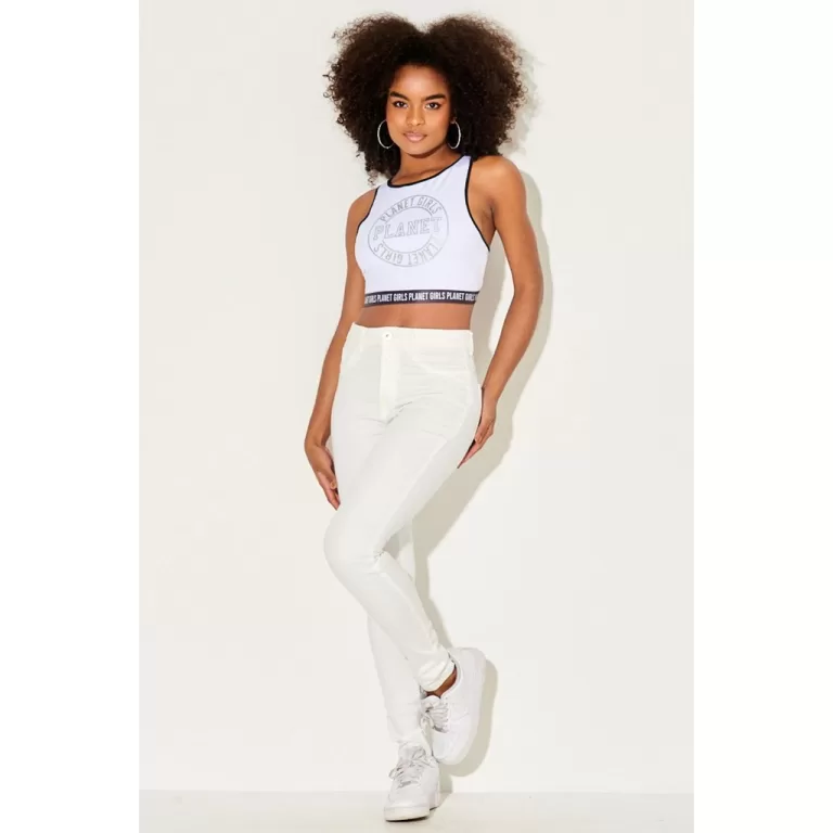 Calça Feminina Skinny Casual Lisa Planet Girls Br