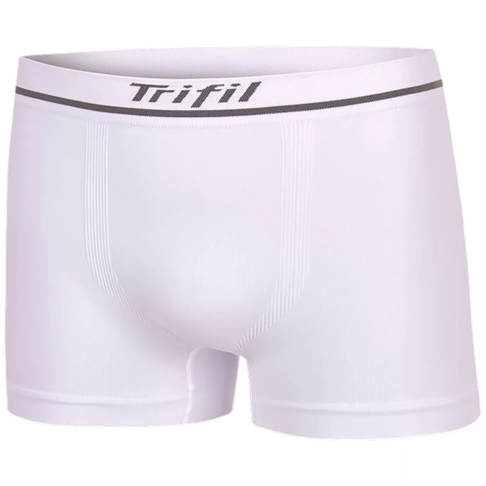 Cueca Boxer Trifil Sem Costura Elástico Masculina – Branco