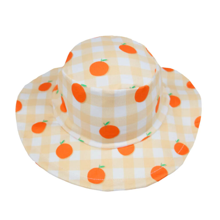 Chapéu Bebê Praia Laranja MiniBoo Proteção Sol