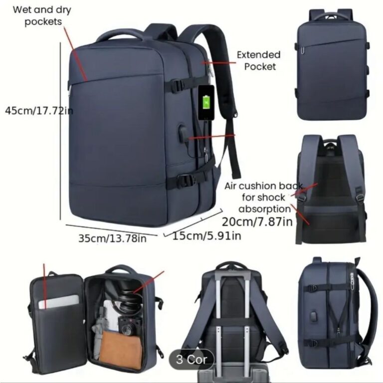 Mochila Executiva Mala Bordo Viagem Impermeavel gr