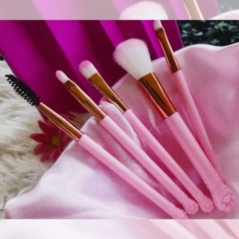 Kit Pincéis Para Maquiagem 5 peças