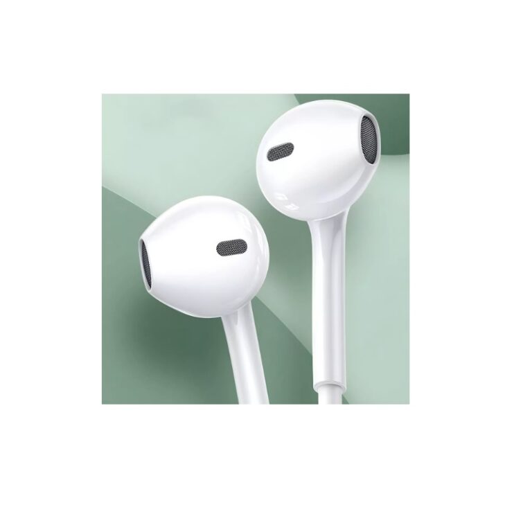 Fone De Ouvido Com Fio Ajuste de Volume e Microfon