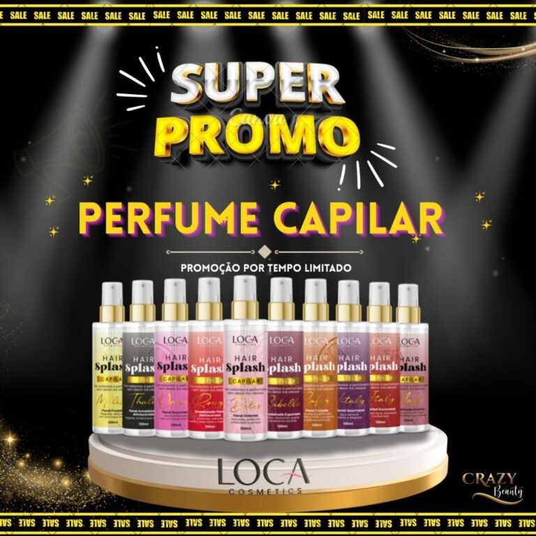 Perfume Capilar Loca Comestics 120ml – Brilh