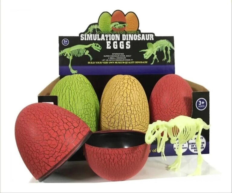 Brinquedo Ovo Surpresa de Dinossauro Fóssil  Mini