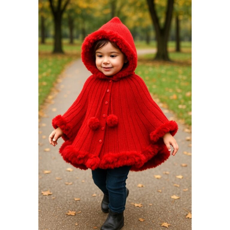 **PONCHO TRICÔ INFANTIL  ( CAPA COM CAPUZ) PELERI