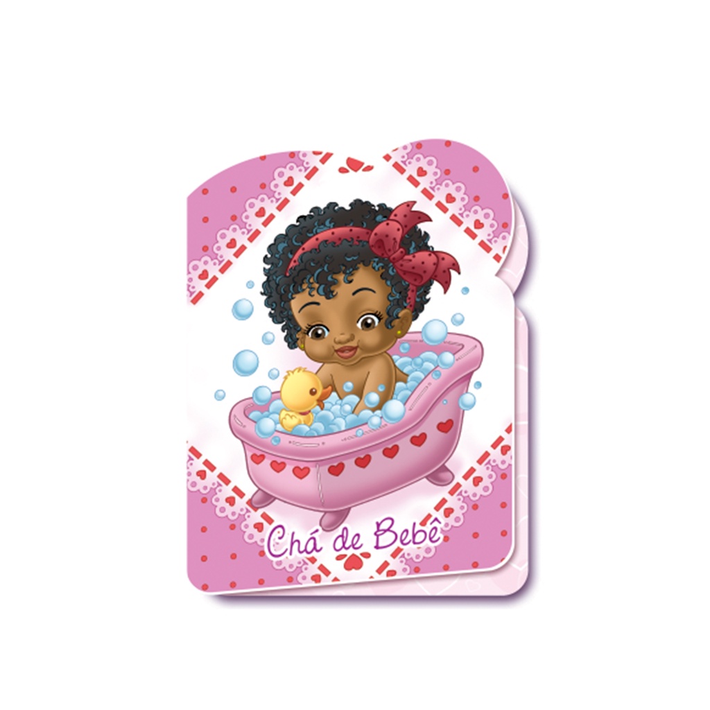 Convite Chá Bebê Ref 202 Junco 8und