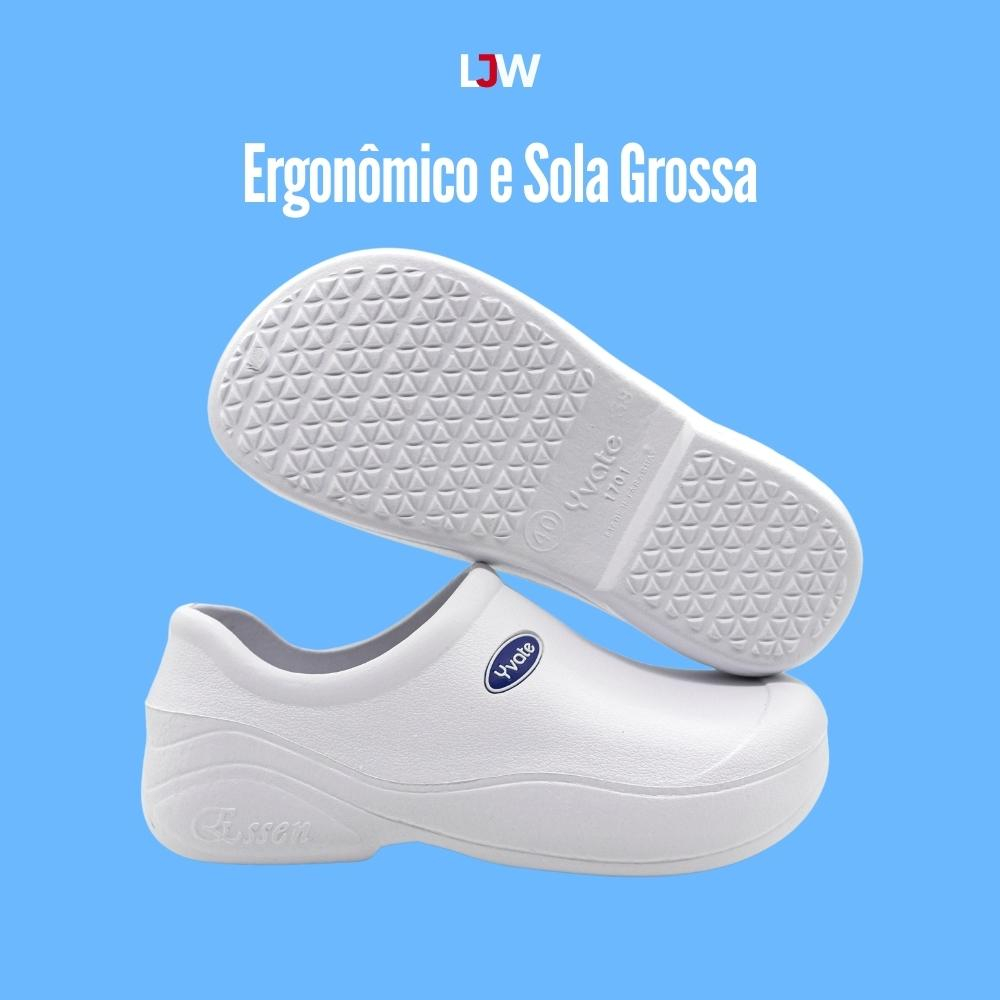 Sapato Profissional Babuche Serviço Sandália Sapato Fechado – Yvate – LOJWEB