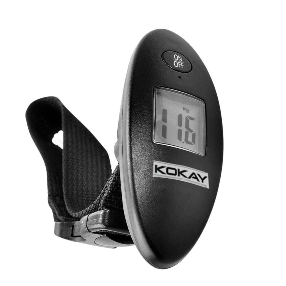 Balança Portátil Digital Mão Mala Pesca Gancho 40kg Bateria