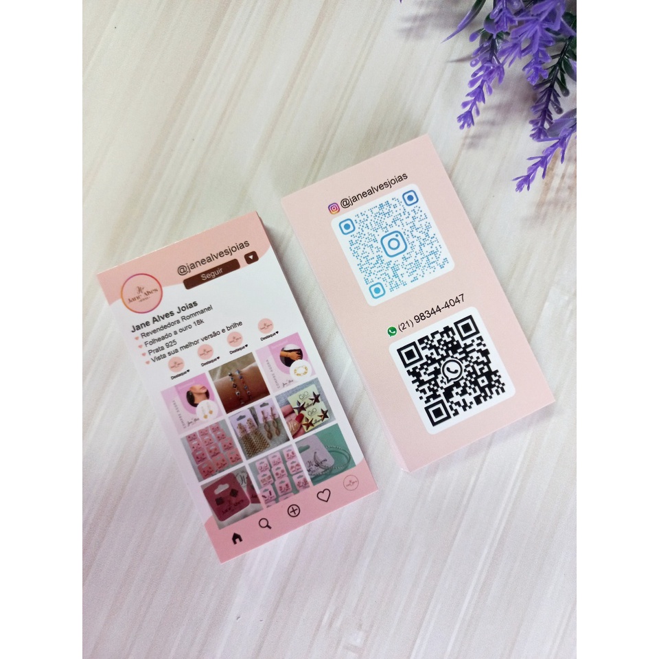 CARTÃO DE VISITA FEED