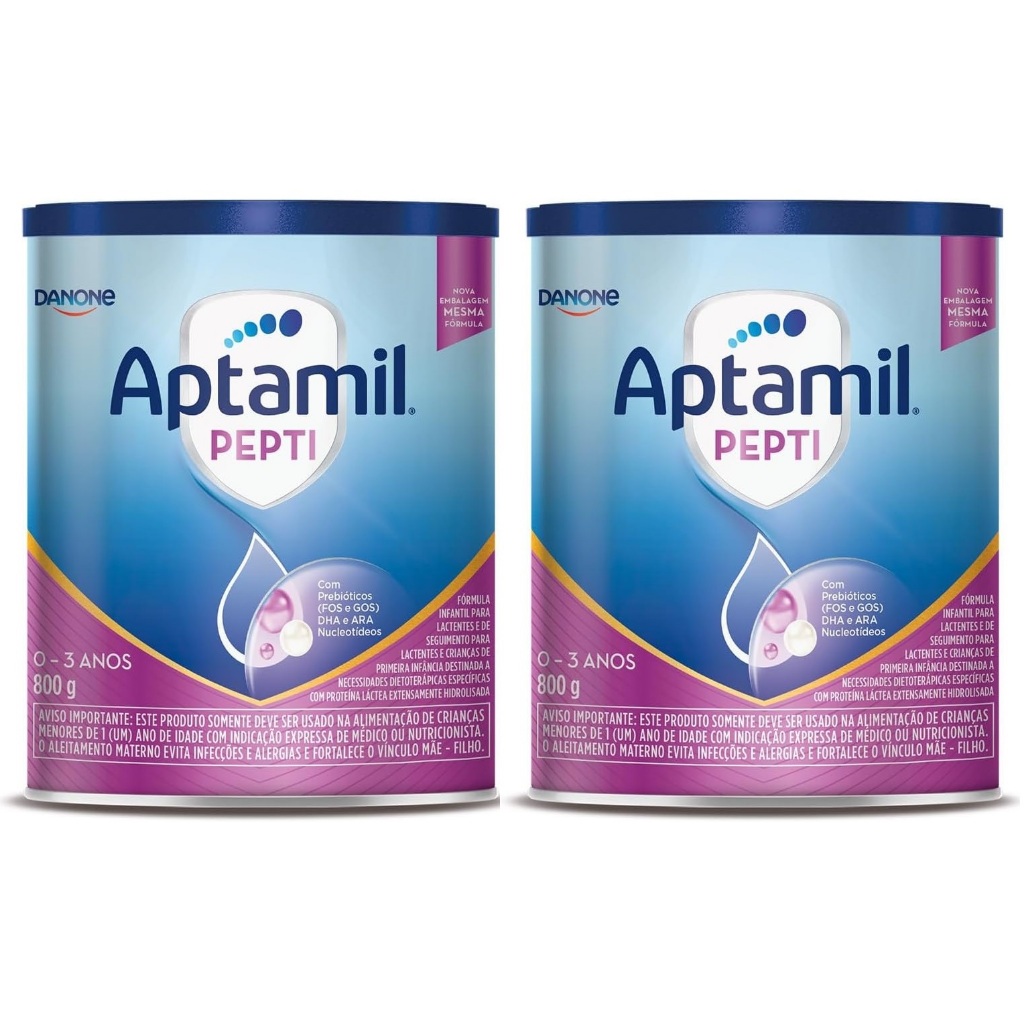 Kit 2 Latas Aptamil Pepti 800gr HMO – 0 a 3 Anos EQ.1